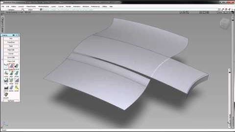 Alias Automotive 2014 Surface modeling & Class-A surfacing - Insert curve on surface