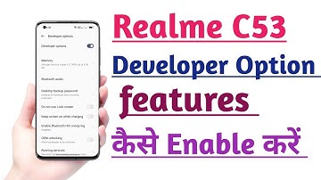 Realme C53 How to Enable Developer Option | Developer Option Features Enable Kare Useful trick