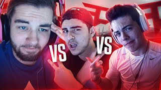 FaZe Adapt vs FaZe Rain vs FaZe Jev!