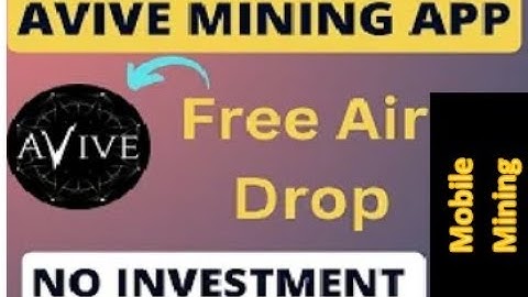 Avive World New Free Mining App  Avive App Kaise use Kare  Avive Mining App @itdo3965