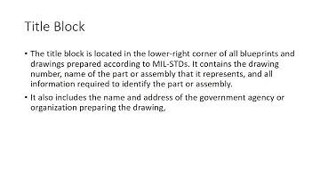 Intro to Blueprint Reading 1: Understanding Information Blocks & Grid