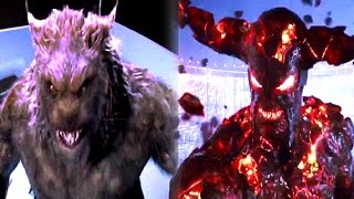 Werewolf &amp; Monster Fight Scene - HD