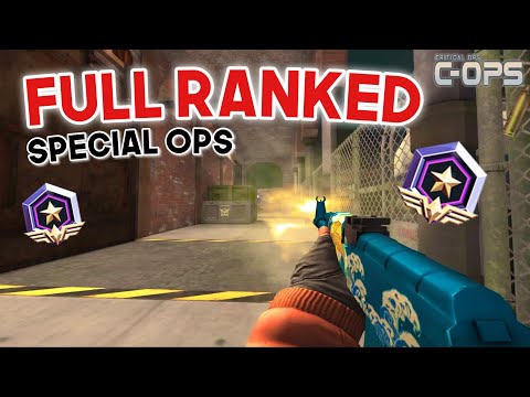 SPECIAL OPS RANKED (30 kills?!) || BACK TO ELITE OPS? || Critical Ops 1.25.0