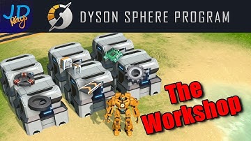 A Dyson Sphere Program Mall 🤖 Automated Intermediates & Science EP2 🤖 Gameplay, Lets Play