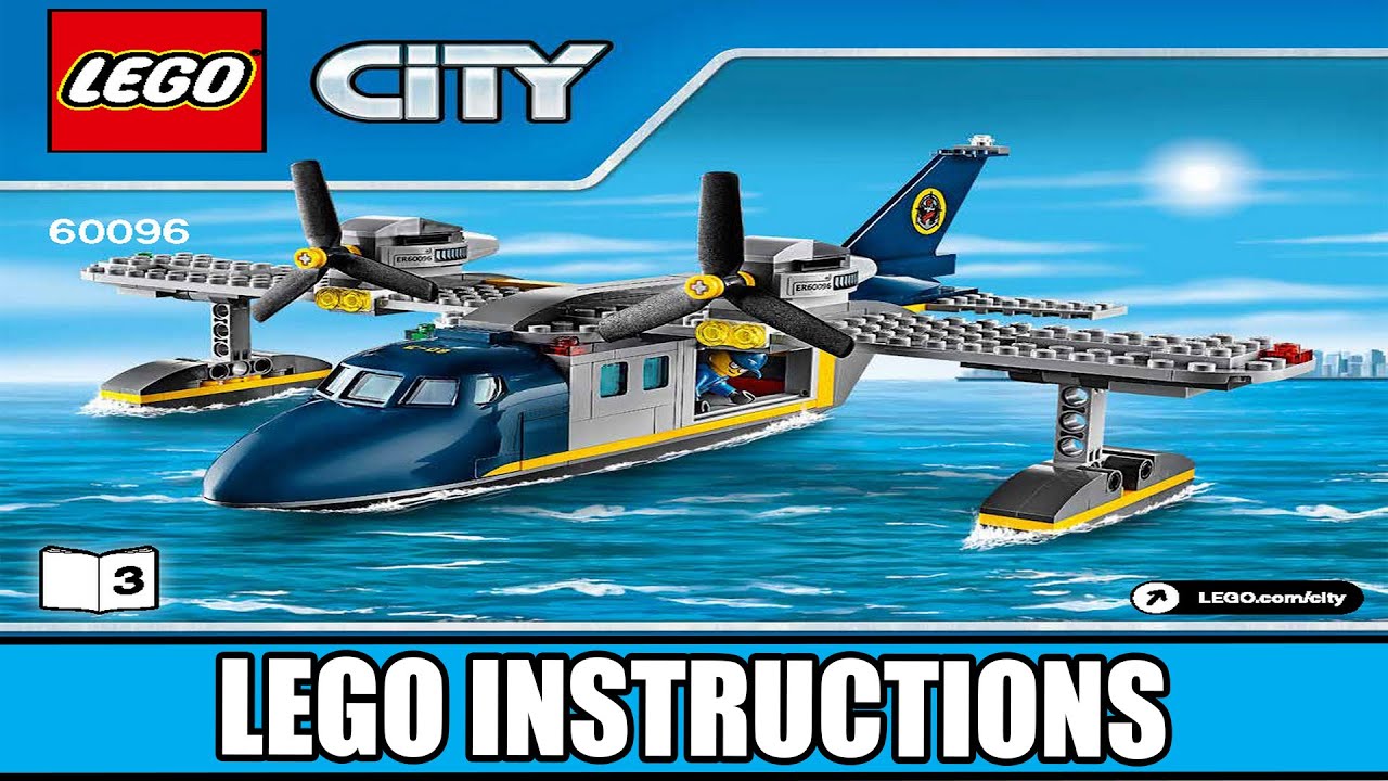 egetræ Lagring Være LEGO Instructions | City | 60096 | Deep Sea Operation Base (Book 3) -  YouTube