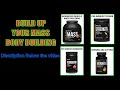 Buildup body muscle fitness gym equipment beginners gym