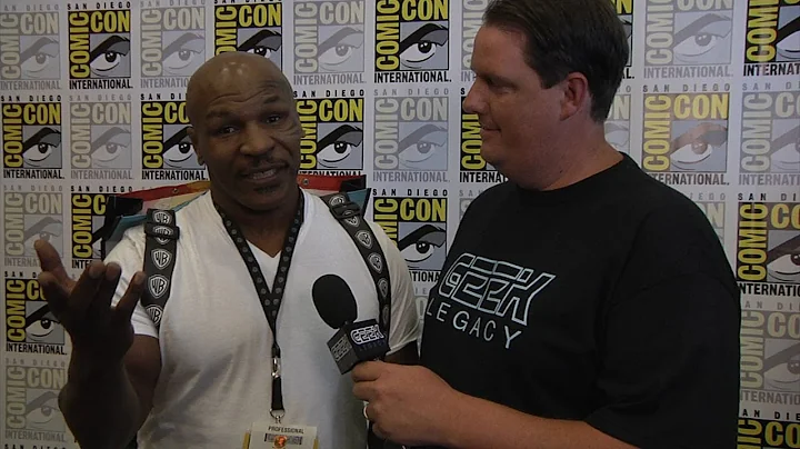 Geek Legacy goes Toe to Toe with Mike Tyson and Hu...