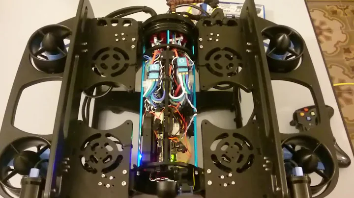 Assembling Heavy Configuration Retrofit Kit for BlueRov2 CreaCoop