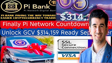 Eindelijk is het aftellen naar het Pi-netwerk begonnen! Pi Unlock GCV $314.159 beschikbaar in sep...