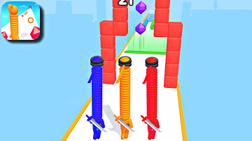 Long Neck Run ⭕🧣🏃‍♂️ Gameplay Walkthrough Part - 10 (iOS,Android) All levels