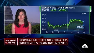 Bipartisan bill to make the U.S. more competitive with China gets votes to advance in Senate