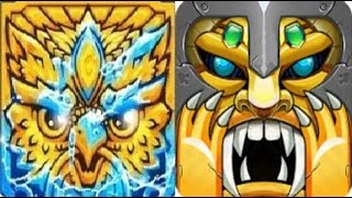 Snow Temple Endless Run vs Jungle Runner Rush Temple screenshot 5