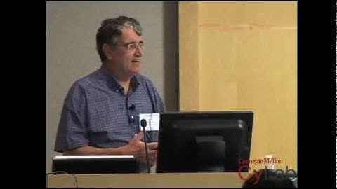 Virgil Gligor - Part I - Axioms of (In)Security and Human-Usable Security