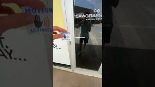Motion Activated Door Prank #Shorts