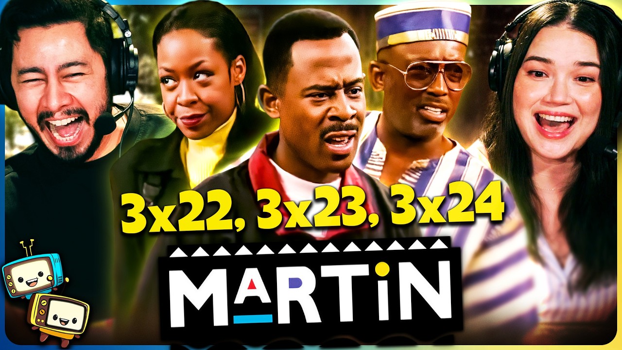 MARTIN (1994) 3x22, 3x23 & 3x24 Reaction! | First Time Watch | Martin Lawrence w/ Jaby Koay