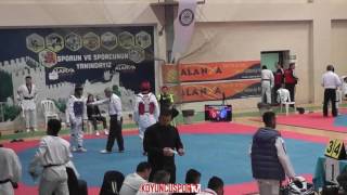 63Kg Mucahit Altun Vs Omer Faruk Demirel 2017 Turkish Tkd Championships -21