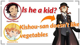 Taniyama Kishou doesn't eat his vegetables | Kimetsu Radio