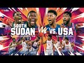 South Sudan Give USA Huge Scare In Olympic Basketball Warm-Up #basketball #nba #trending