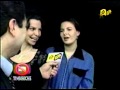 Paulina Rubio con los Timbiriche, entrevista 1998