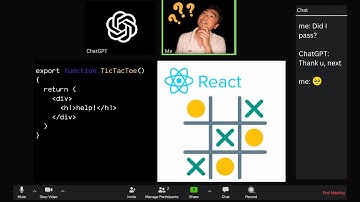 ChatGPT gave me a React Interview! (did I pass?)