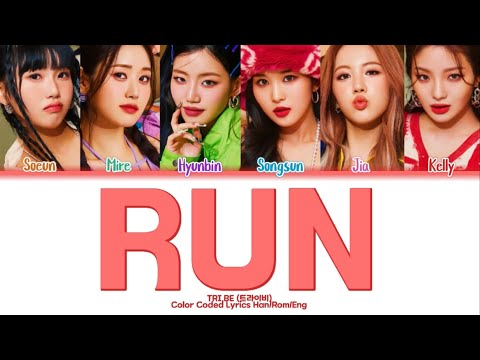 TRI.BE (트라이비) “RUN” Color Coded Lyrics Han/Rom/Eng