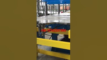 Rubber floor tiles vulcanizing press machine ready for delivery