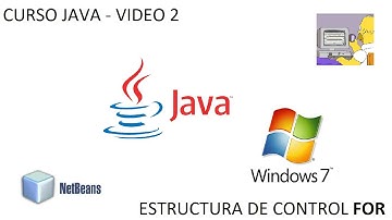 Curso JAVA Video 2 - Estructura de Control FOR