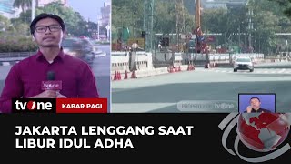Lalu Lintas Jakarta Terpantau Lenggang di Libur Idul Adha 1444 H | Kabar Pagi tvOne