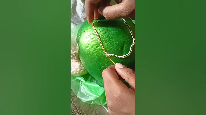 Kobbari bondam decoration for marriage @akshaya arts and crafts  #kobbaribondam  #coconut #shorts