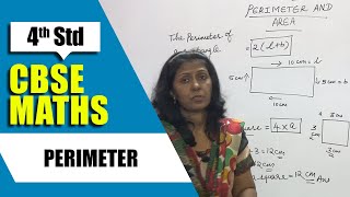 4th Std CBSE Maths Syllabus | Perimeter | CBSE Maths Part-109