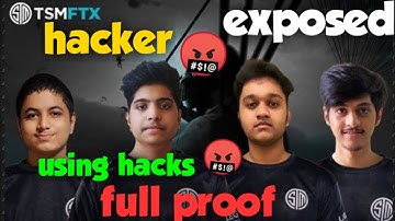 TSM FTX using hacks 🤬🤬 full proof video | TSM FTX exposed | TSM FTX IS A HACKER🤬