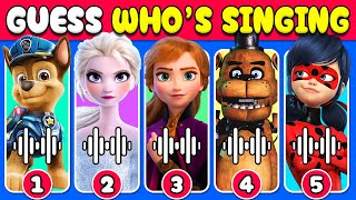 Guess 75 Characters By Song? Disney Netflix Quiz Paw Patrol Fnaf Wednesday Guess The Song