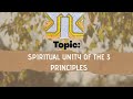 Spiritual unity of the 3 principles