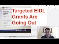 New: Targeted EIDL Grants Are Being Distributed | Latest EIDL Grant Progress