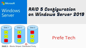 RAID 5 Configuration on Windows Server 2019