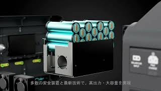 ポータブルバッテリー 1000Wポータブル電源AS1000ー JP＋200W折