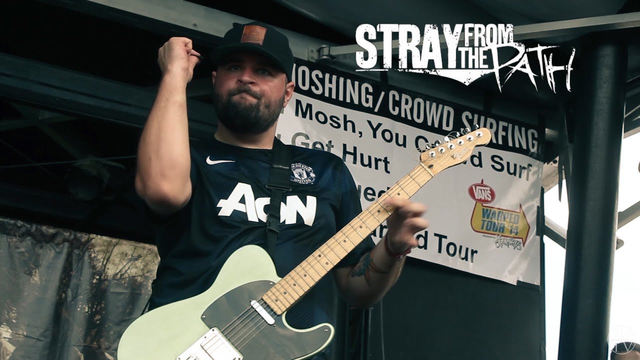 Stray From The Path - Negative and violent Live Vans Warped Tour 2014 Houston