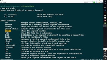 Setting-up Vagrant and Oracle VirtualBox and Provisioning VMs