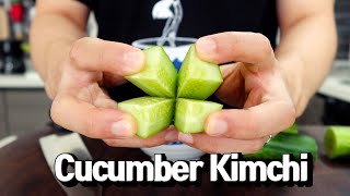 How to make Cucumber Kimchi Easiest Kimchi