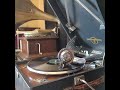 二村 定一 ♪黑い眸♪ 1929年(思い出の流行歌)再発盤 78rpm record. Columbia Model No G ー 241 phonograph