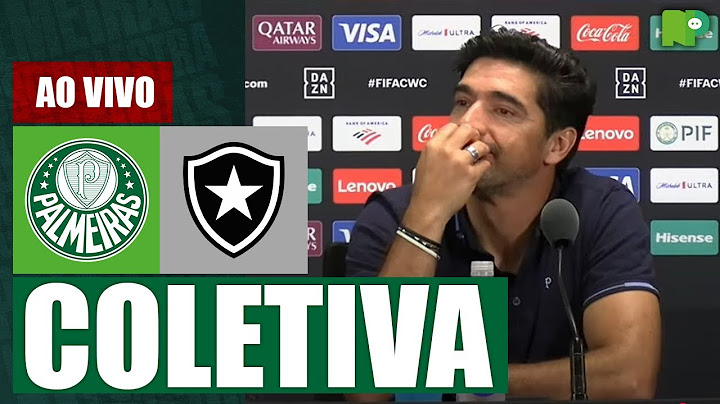 🔴 COLETIVA DE ABEL FERREIRA 🐷  PÓS-JOGO PALMEIRAS X BOTAFOGO | COPA DO MUNDO DE CLUBES DA FIFA
