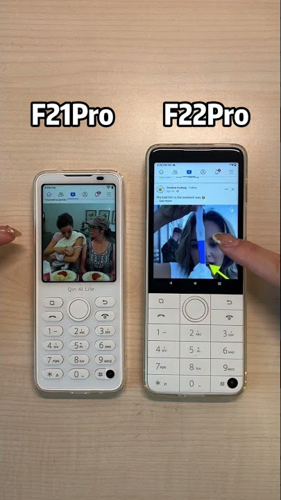 The most smart dumb phone?  Xiaomi QinF21Pro VS F22Pro
