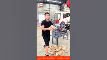 METAL VS STONE 💥 power of machines 🪨#wow #skills #crafts #engineering #technology #machine #crusher
