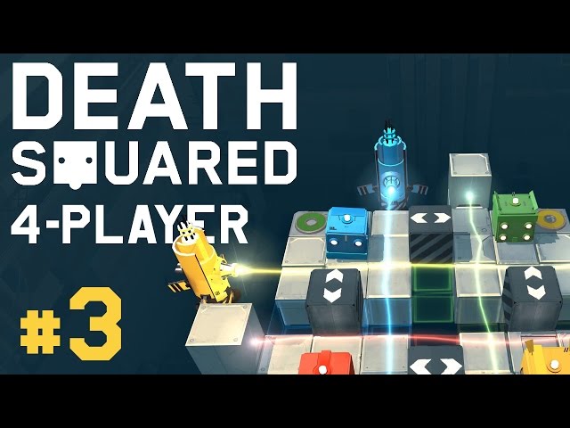 Death Squared [4K] 4 Player CoOp Local Multiplayer (SeriesX) - Gameplay 