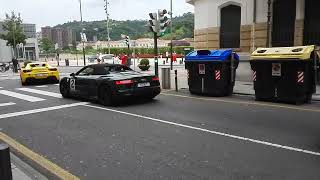 Magníficos: Ferrari 488 GTB, Audi R8 Spyder V10 Plus, Audi R8 Coupe V10 Plus y Lamborghini Huracan