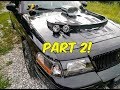 Converting a Crown Victoria to a Mercury Marauder Part 2 of 3 Headlights installed!