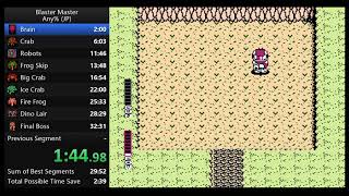 Blaster Master Any% (JP) - Old PB 32:14