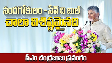 CM Chandrababu Naidu Speech | నంద గోకులం లైఫ్ స్కూల్ కు శ్రీకారం | Nellore | Andhra Pradesh