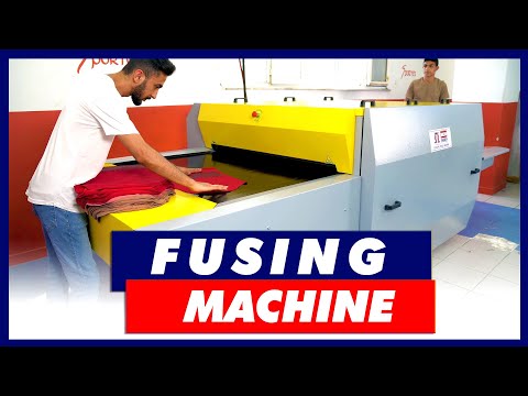 Fusing Machine - Fusing Interlining - Continuous Fusing Machine - Heat Transfer | MCN Saben STP