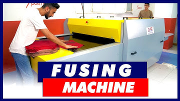 Fusing Machine - Fusing Interlining - Continuous Fusing Machine - Heat Transfer | MCN Saben STP DLX